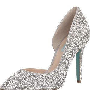 Betsey Johnson sparkle heels